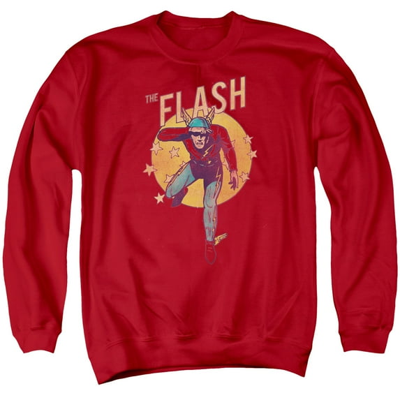 Dc Flash - Circle & Stars - Crewneck Sweatshirt - XXX-Large