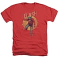 thumbnail image 1 of Dc Flash - Circle & Stars - Heather Short Sleeve Shirt - Large, 1 of 2