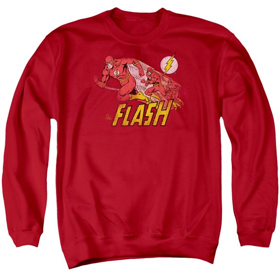 Dc Flash - Crimson Comet - Crewneck Sweatshirt - XX-Large