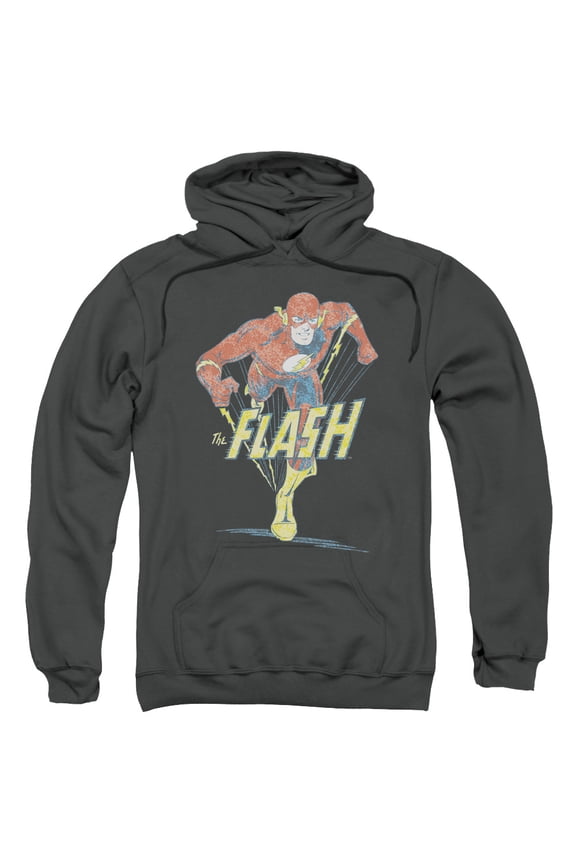 Dc Flash - Desaturated Flash - Pull-Over Hoodie - XXX-Large