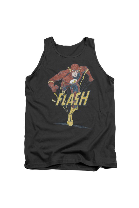 Dc Flash - Desaturated Flash - Tank Top - Large