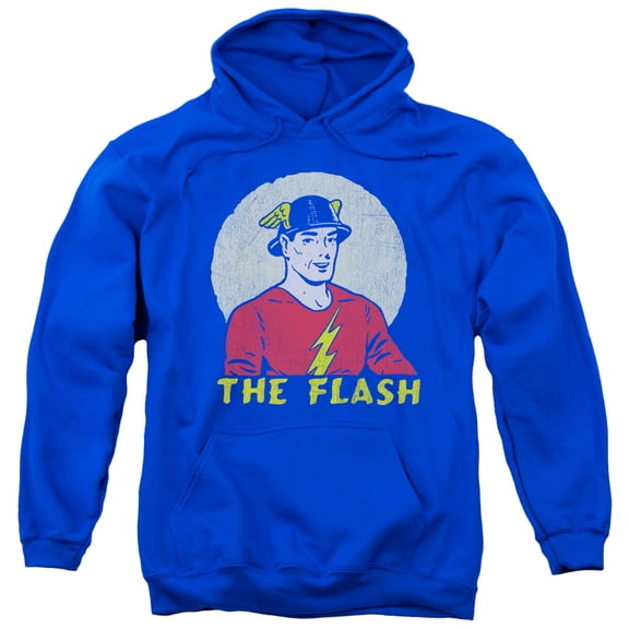 Dc Flash - Faded Circle - Pull-Over Hoodie - Medium