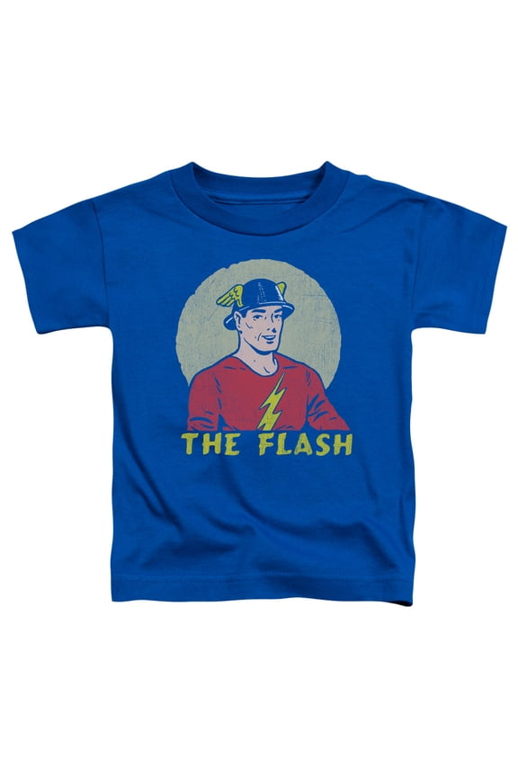 Dc Flash - Faded Circle - Toddler Short Sleeve Shirt - 3T