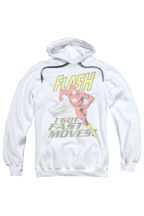 Dc Flash - Fast Moves - Pull-Over Hoodie - Large