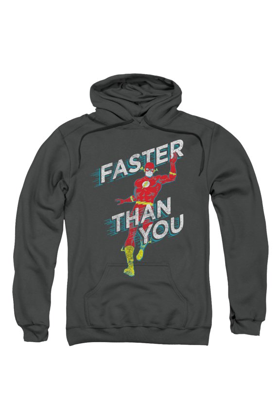 Dc Flash - Faster Than You - Pull-Over Hoodie - XXX-Large