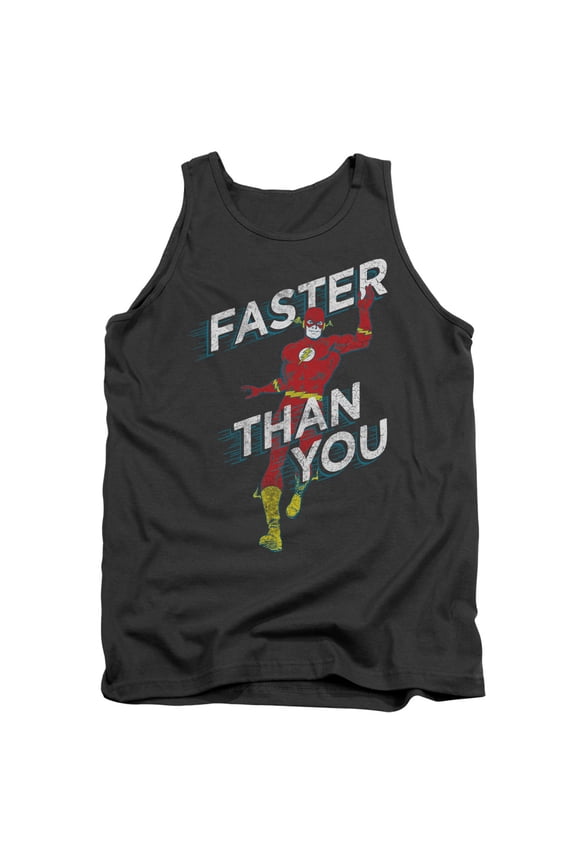 Dc Flash - Faster Than You - Tank Top - Small