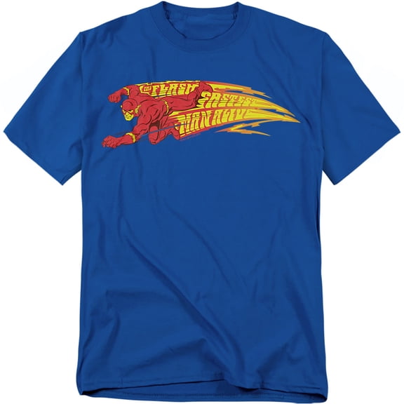 DC Comics Flash T-Shirt Fastest Man Alive Unisex Graphic Tee For Men & Women