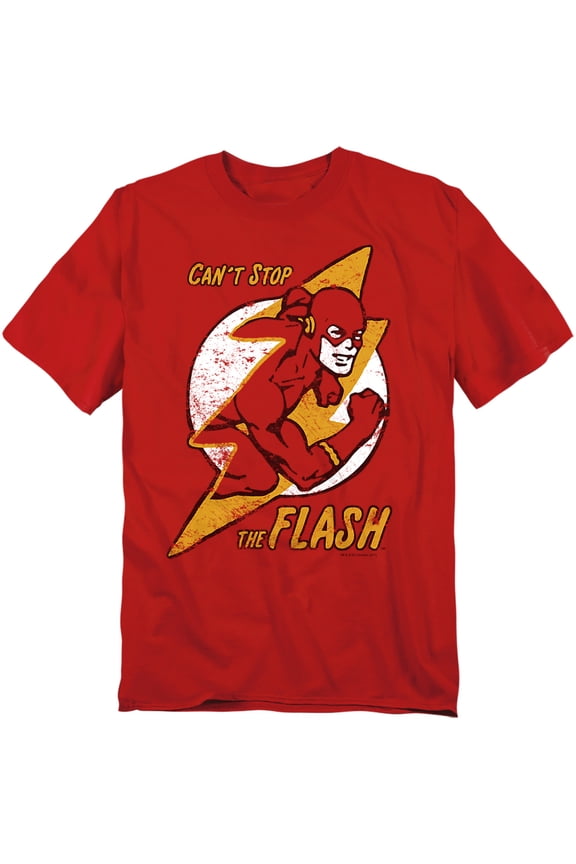 DC Comics Flash T-Shirt Flash Bolt Unisex Graphic Tee For Men & Women