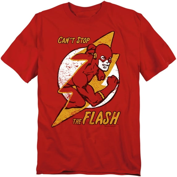 DC Comics Flash T-Shirt Flash Bolt Unisex Graphic Tee For Men & Women
