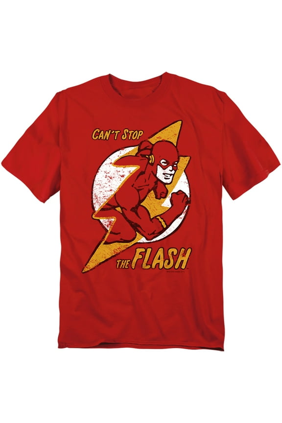 DC Comics Flash T-Shirt Flash Bolt Unisex Graphic Tee For Men & Women