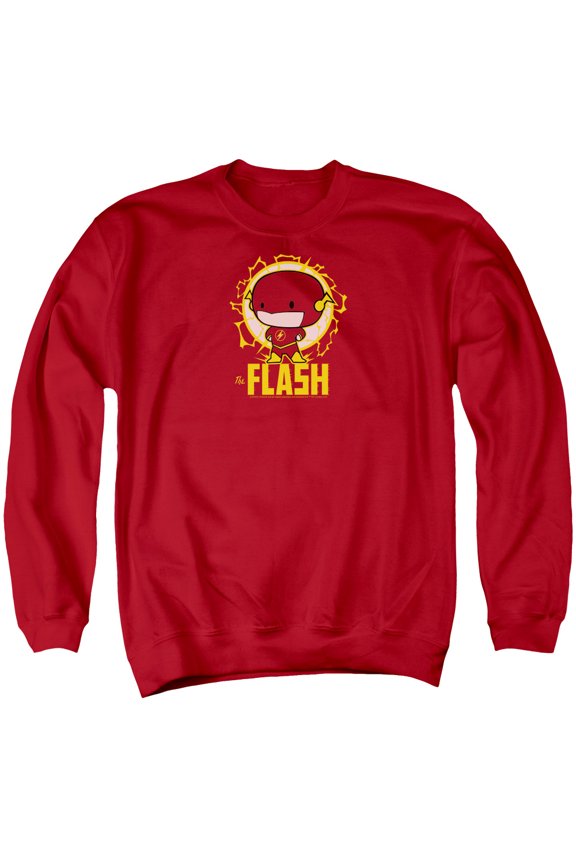 Dc Flash - Flash Chibi - Crewneck Sweatshirt - Large