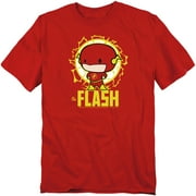 DC Comics Flash T-Shirt Flash Chibi Unisex Graphic Tee For Men & Women