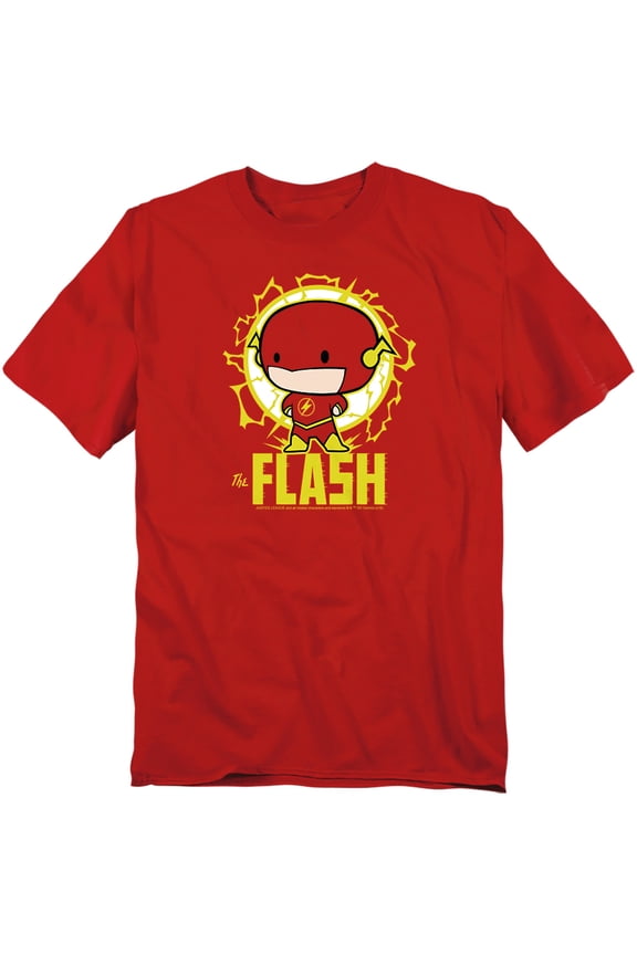 DC Comics Flash T-Shirt Flash Chibi Unisex Graphic Tee For Men & Women