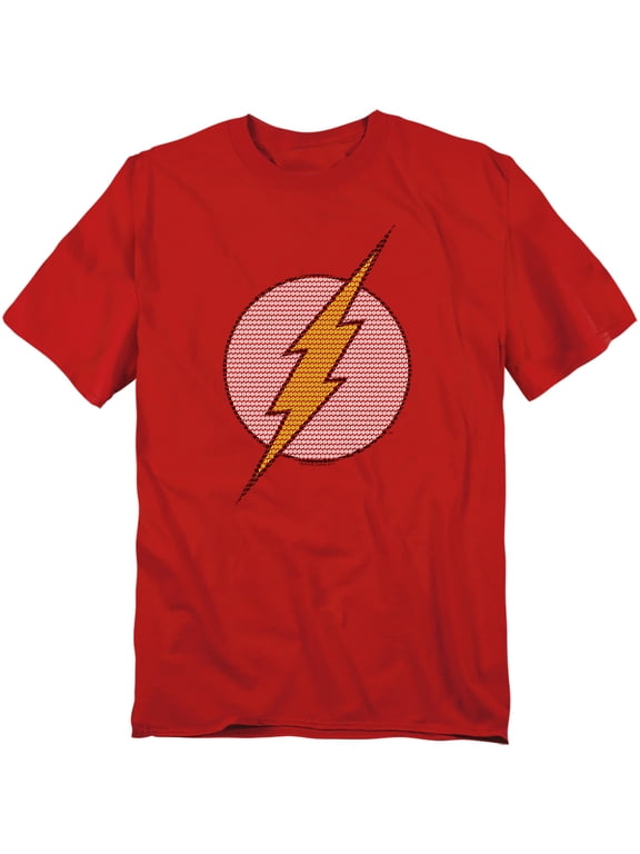 DC Comics Flash T-Shirt Flash Little Logos Unisex Graphic Tee For Men & Women