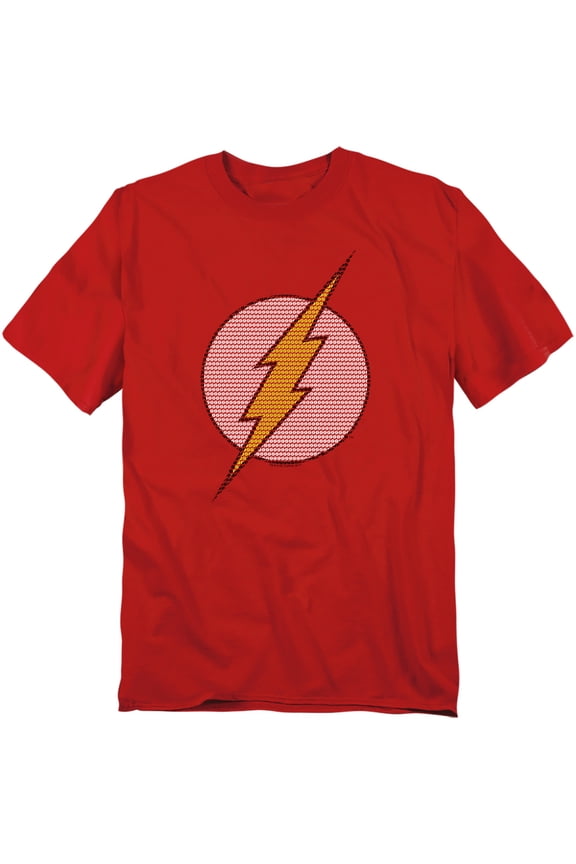 DC Comics Flash T-Shirt Flash Little Logos Unisex Graphic Tee For Men & Women