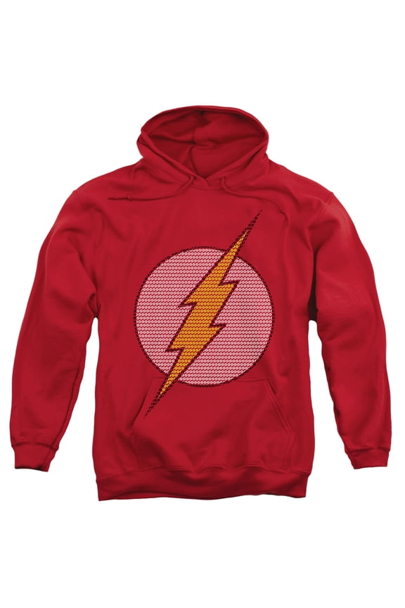 Dc Flash - Flash Little Logos - Pull-Over Hoodie - Small