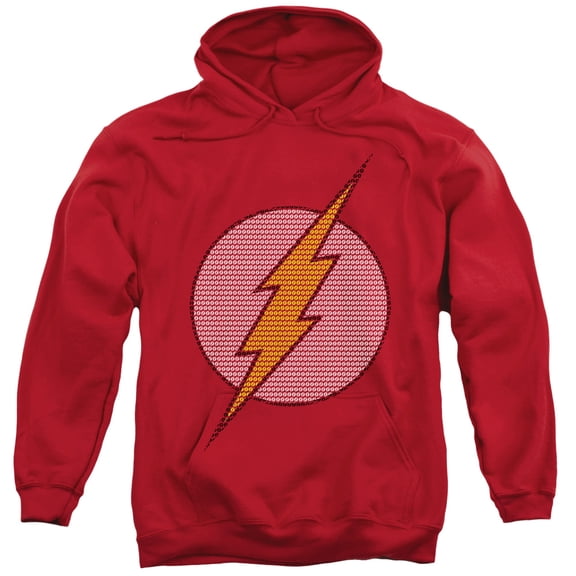 Dc Flash - Flash Little Logos - Pull-Over Hoodie - Small