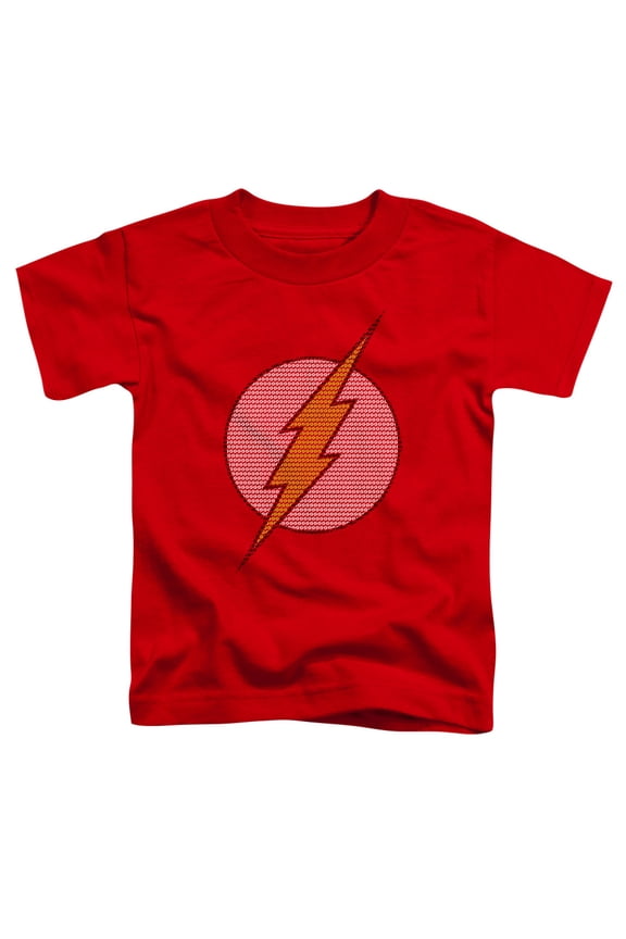 Dc Flash - Flash Little Logos - Toddler Short Sleeve Shirt - 2T