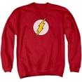 thumbnail image 1 of Dc Flash - Flash Logo - Crewneck Sweatshirt - Small, 1 of 2