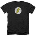 thumbnail image 1 of Dc Flash - Flash Logo Distressed - Heather Short Sleeve Shirt - X-Large, 1 of 2