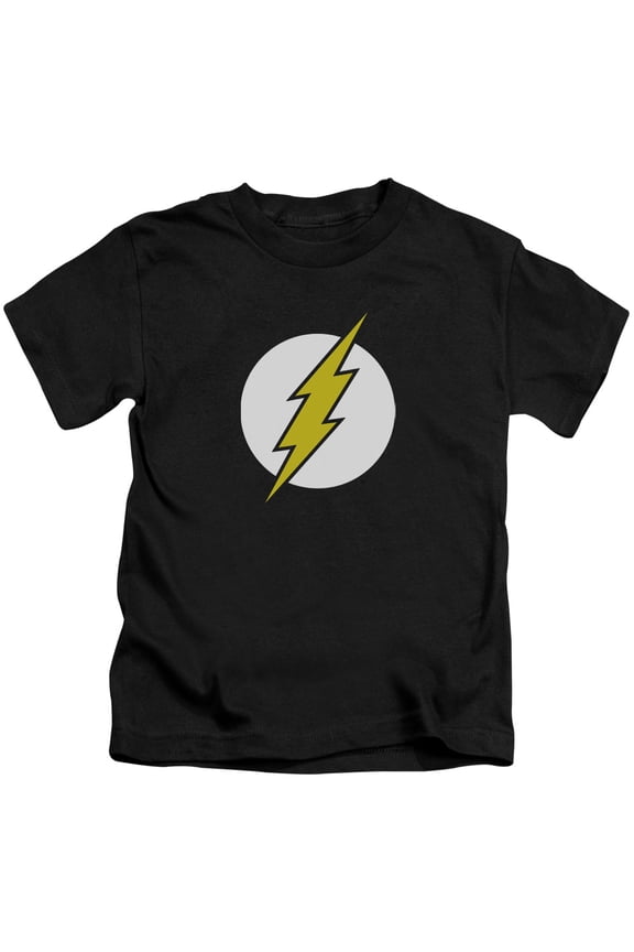 Dc Flash - Flash Logo - Juvenile Short Sleeve Shirt - 7