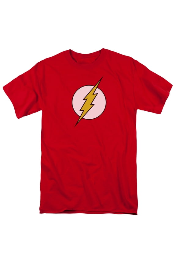 Dc Flash Flash Logo Officially Licensed Adult T-Shirt S