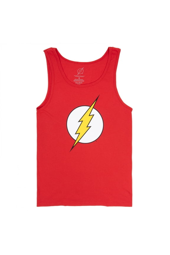 Flash Symbol Men's Tank Top-Large