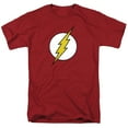 thumbnail image 1 of Dc Flash Flash Logo Unisex Adult T Shirt, Cardinal, 2X-Large, 1 of 6