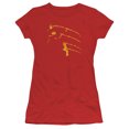 thumbnail image 1 of DC Comics Flash Flash Min S/S Junior Women's T-Shirt Sheer, 1 of 2