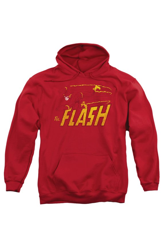 Dc Flash - Flash Speed Distressed - Pull-Over Hoodie - Small