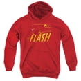 thumbnail image 1 of Dc Flash - Flash Speed Distressed - Youth Hooded Sweatshirt - Medium, 1 of 2