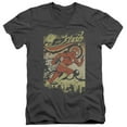 thumbnail image 1 of Dc Flash - Just Passing Through - Slim Fit V Neck Shirt - X-Large, 1 of 2