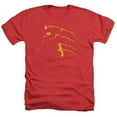 thumbnail image 1 of Dc-Flash Min - Adult Heather Tee - Red- 2X, 1 of 1