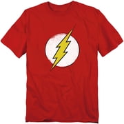 DC Comics Flash T-Shirt Rough Flash Logo Unisex Graphic Tee For Men & Women