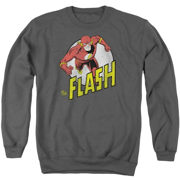 Dc Flash - Run Flash Run - Crewneck Sweatshirt - X-Large