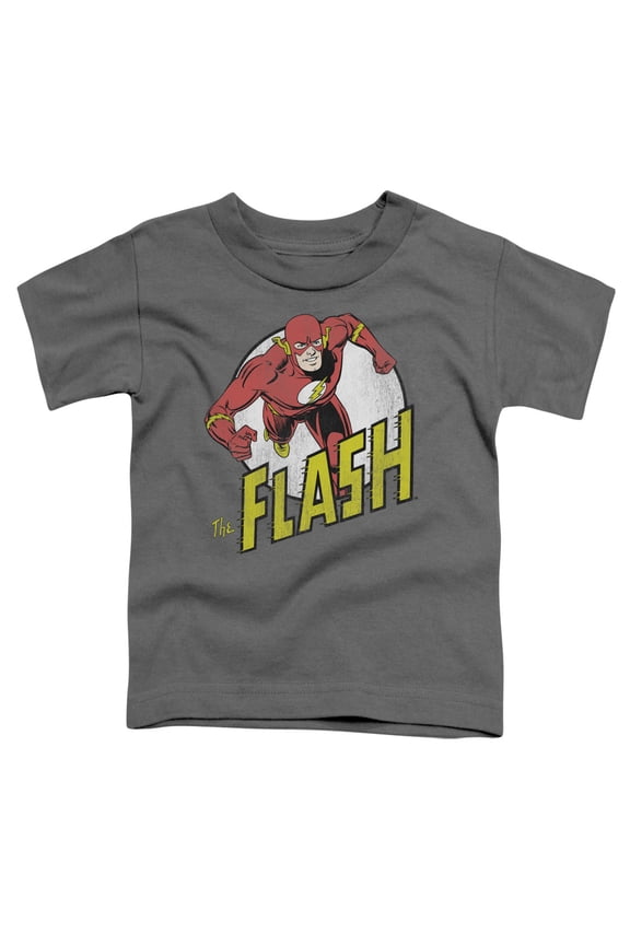 Dc Flash - Run Flash Run - Toddler Short Sleeve Shirt - 2T