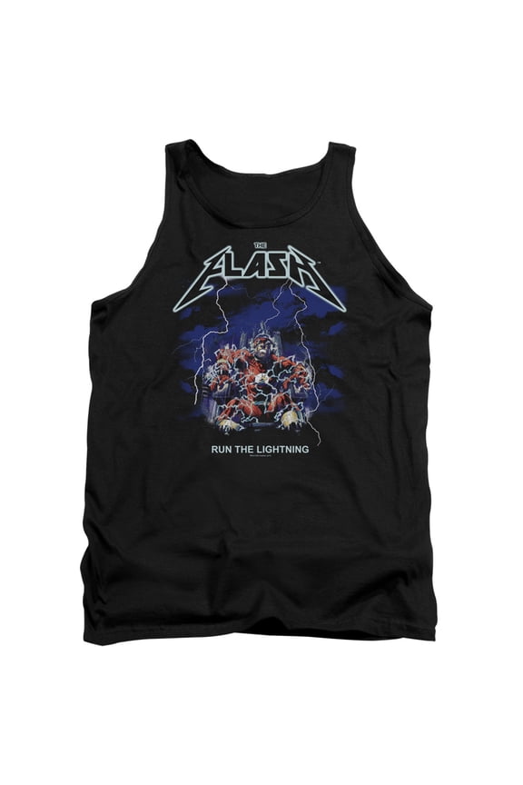 Dc Flash - Run The Lightning - Tank Top - Medium