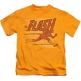 thumbnail image 1 of Dc Flash - Speed Lines - Juvenile Short Sleeve Shirt - 4, 1 of 2