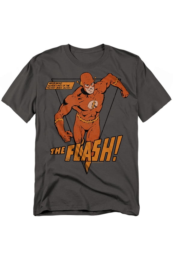 DC Comics Flash T-Shirt Whirlwind Unisex Graphic Tee For Men & Women