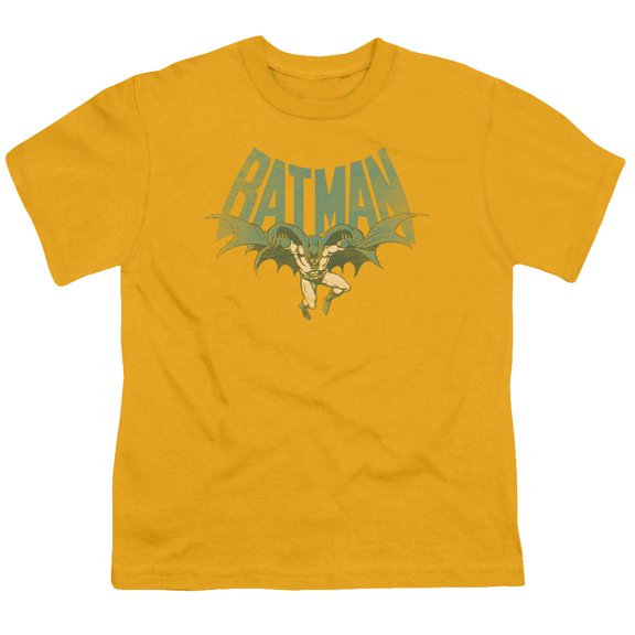 Dc - Flying Bat - Youth Short Sleeve Shirt - X-Large