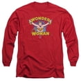 thumbnail image 1 of Dc-Flying Through - Long Sleeve Adult 18-1 Tee - Red- Large, 1 of 1