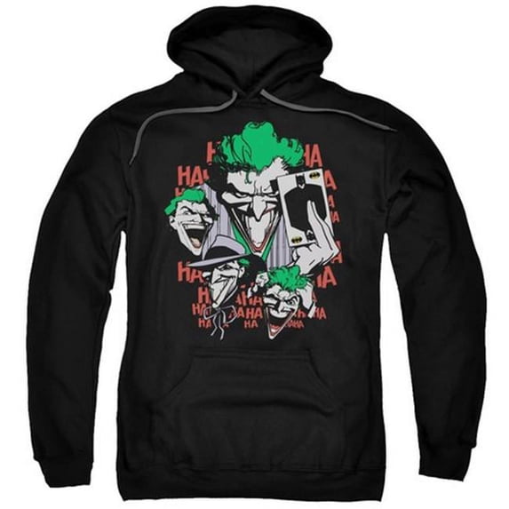 Dc-Four Of A Kind - Adult Pull-Over Hoodie - Black- 3X