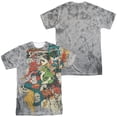 thumbnail image 1 of Dc Friends Or Foes Unisex Adult Sublimated Costume T Shirt (Front/Back), 3X-Large Multicolor, 1 of 2
