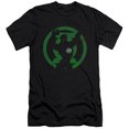 thumbnail image 1 of Dc GLong Sleeveymbol Knockout S/S Adult 30/1 T-Shirt Black, 1 of 1