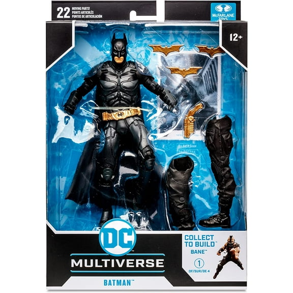 Dc Gaming Build-A 7In Figures Wv2 - Dark Knight Trilogy - Batman