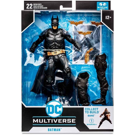 Dc Gaming Build-A 7In Figures Wv2 - Dark Knight Trilogy - Batman