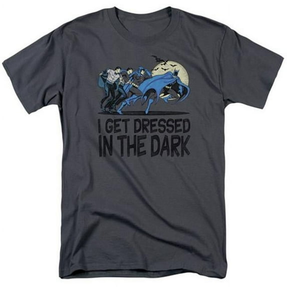 Dc-Get Dressed - Short Sleeve Adult 18-1 Tee - Charcoal- Small