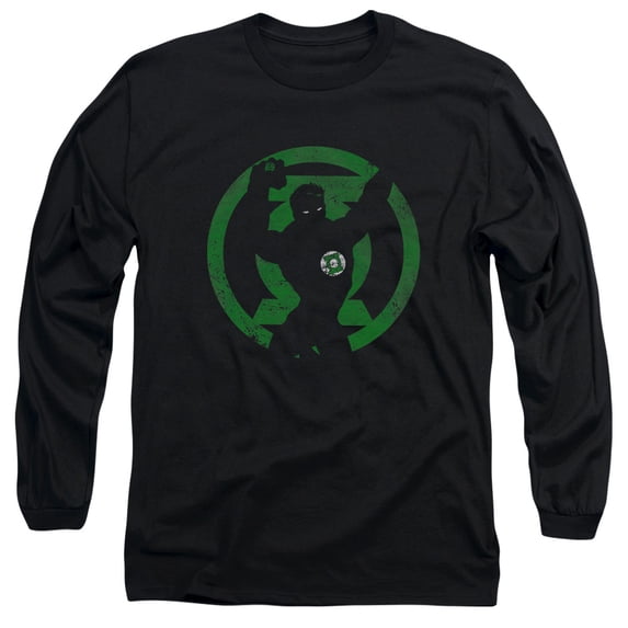 Dc - Gl Symbol Knockout - Long Sleeve Shirt - Large