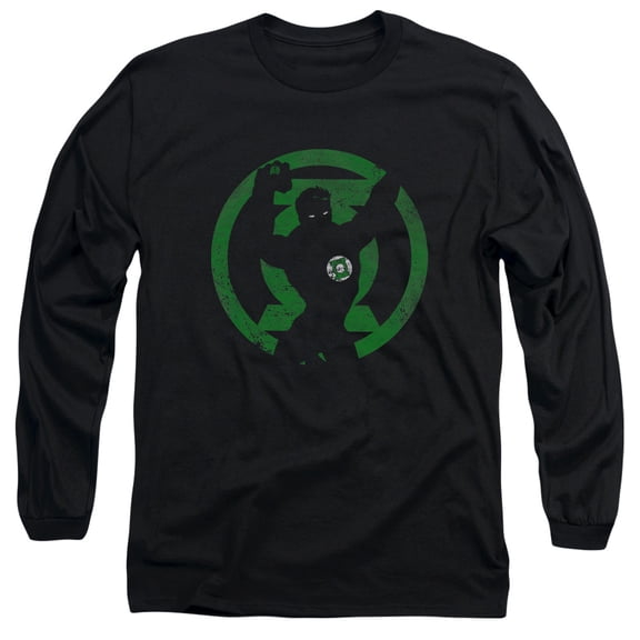 Dc - Gl Symbol Knockout - Long Sleeve Shirt - X-Large