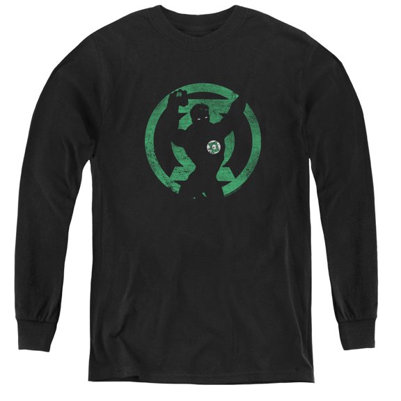 Dc - Gl Symbol Knockout - Youth Long Sleeve Shirt - Medium